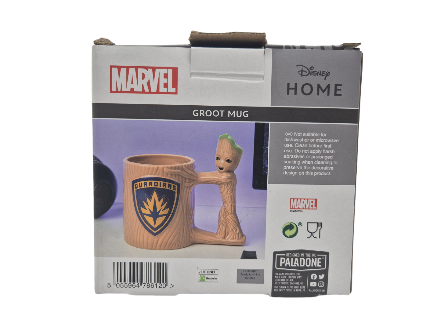 Guardians of the Galaxy Tasse Baby Groot 3D Kaffeebecher Marvel