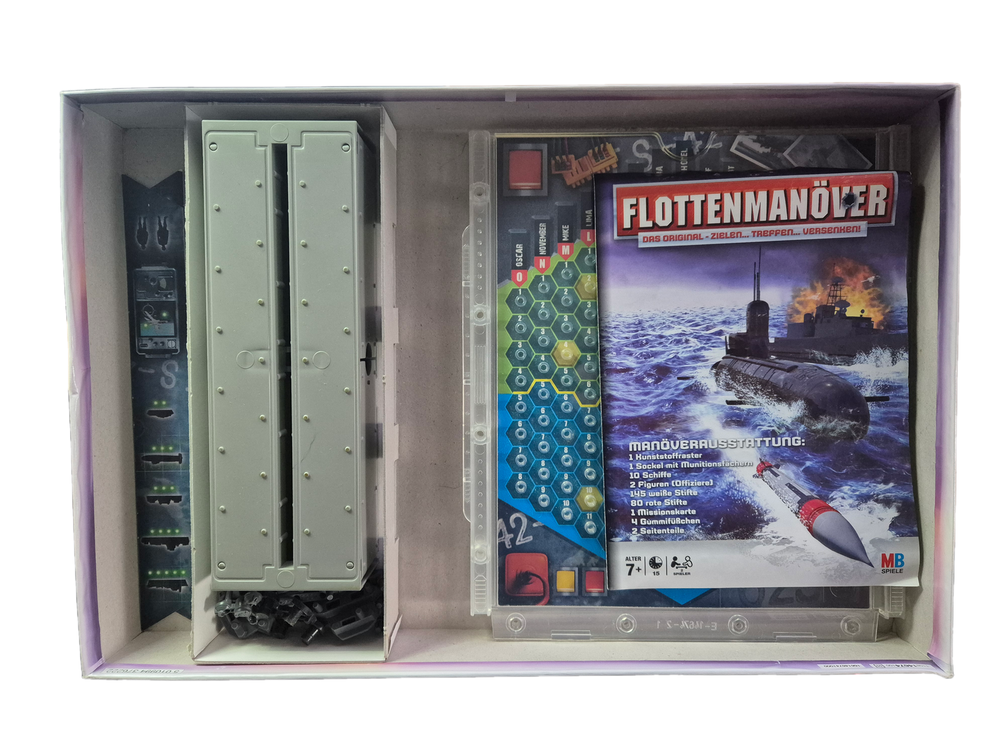 Flottenmanöver Das Original Strategiespiel - MB Spiele - vollständig