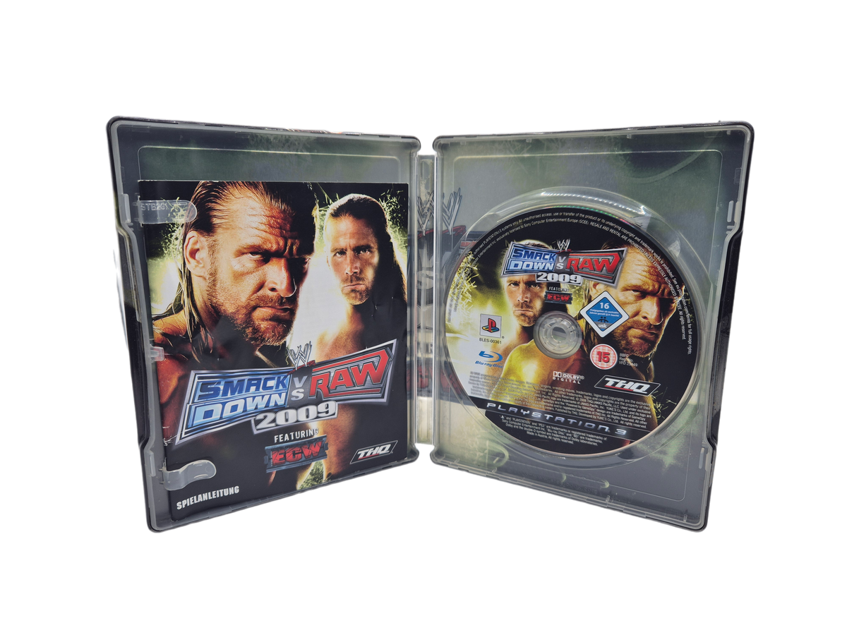 Smack Down vs Raw 2009 Steelbook – PlayStation 3
