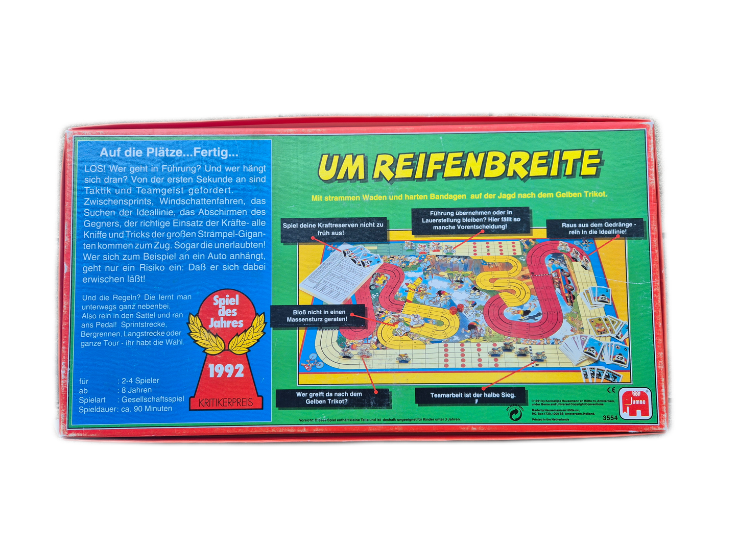 Jumbo – Um Reifenbreite - unvollständig