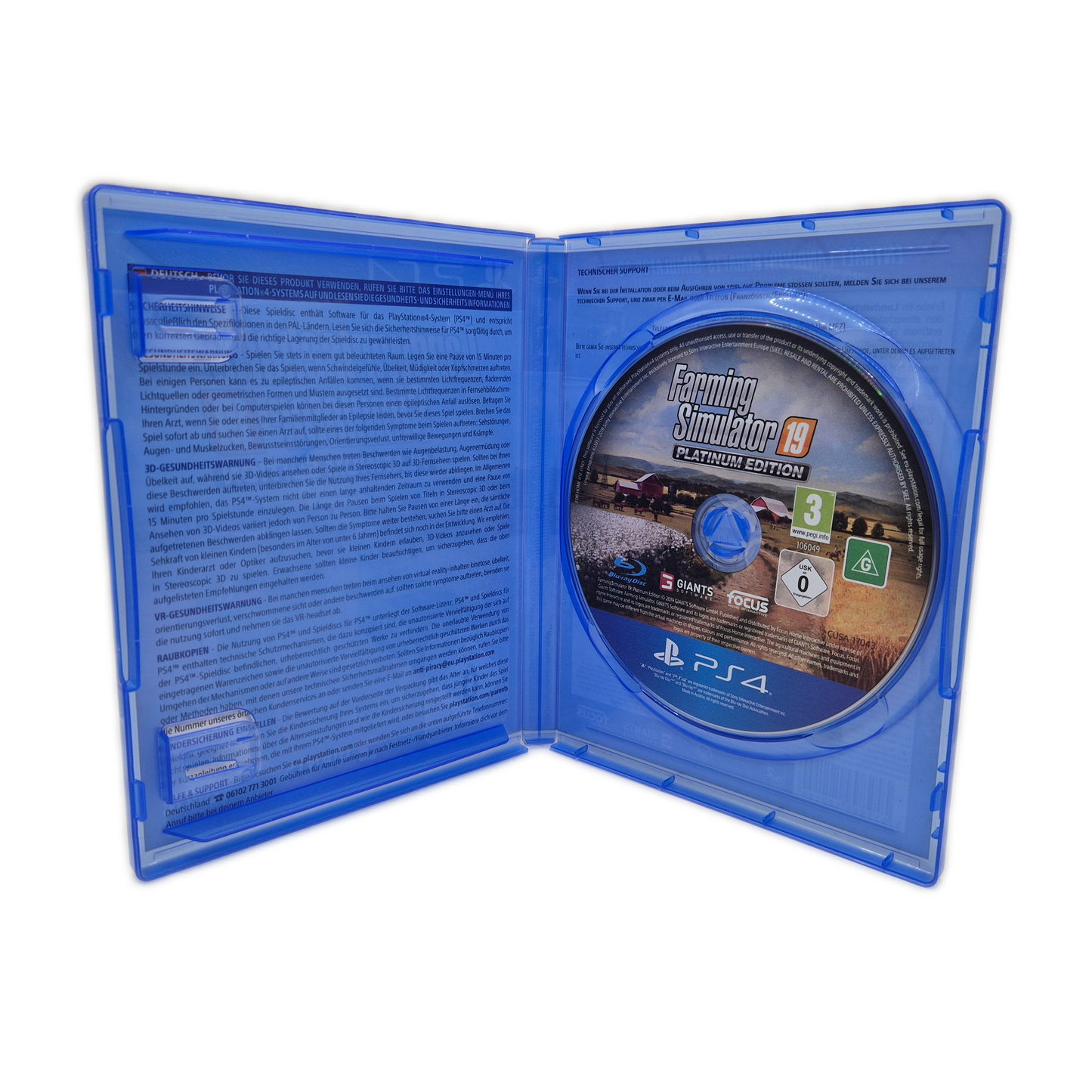 Landwirtschafts Simulator 19 Platinum Edition – PlayStation 4 Spiel