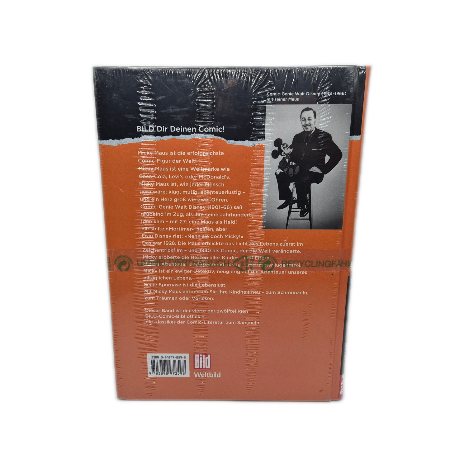 Buch Micky Maus Bild Comic-Bibliothek Nr. 4