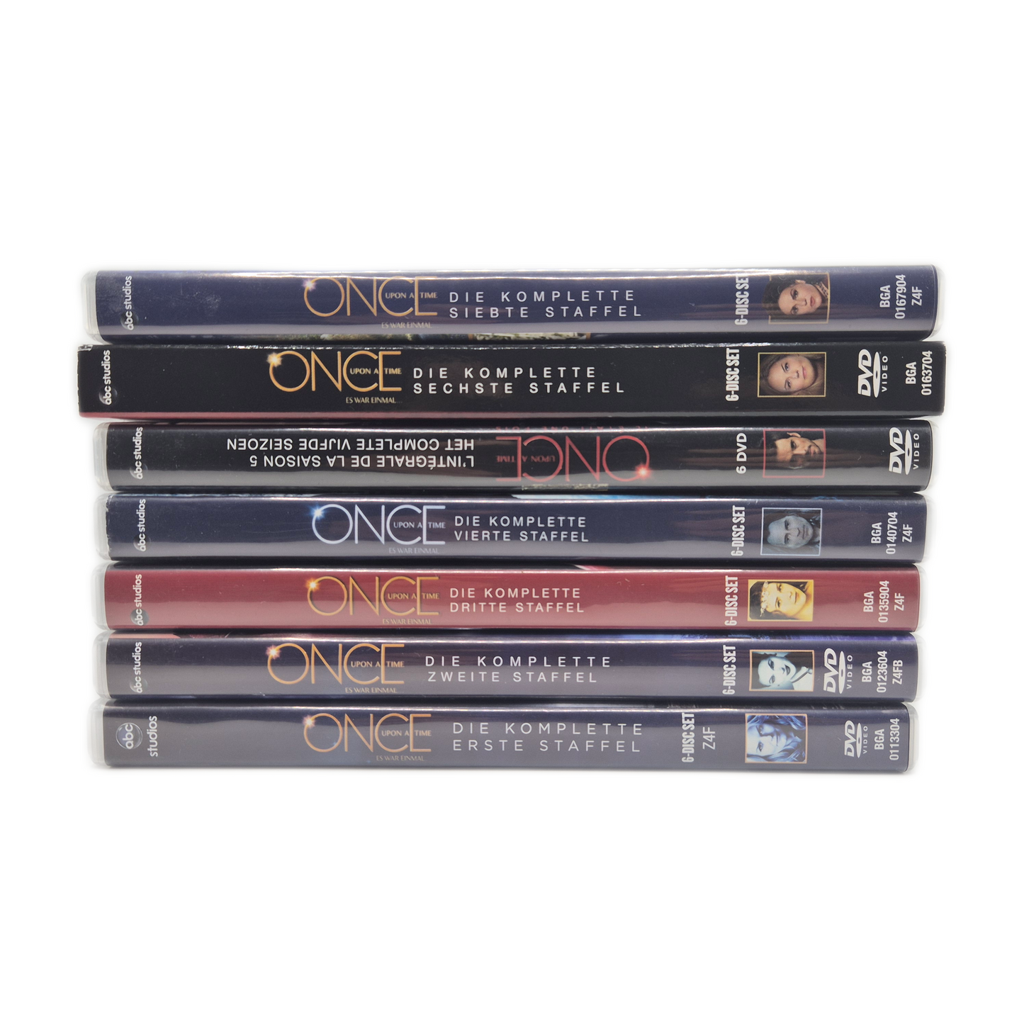 Once Upon a Time komplette Serie Staffel 1-7 – DVD - (Staffel 5 Englisch)