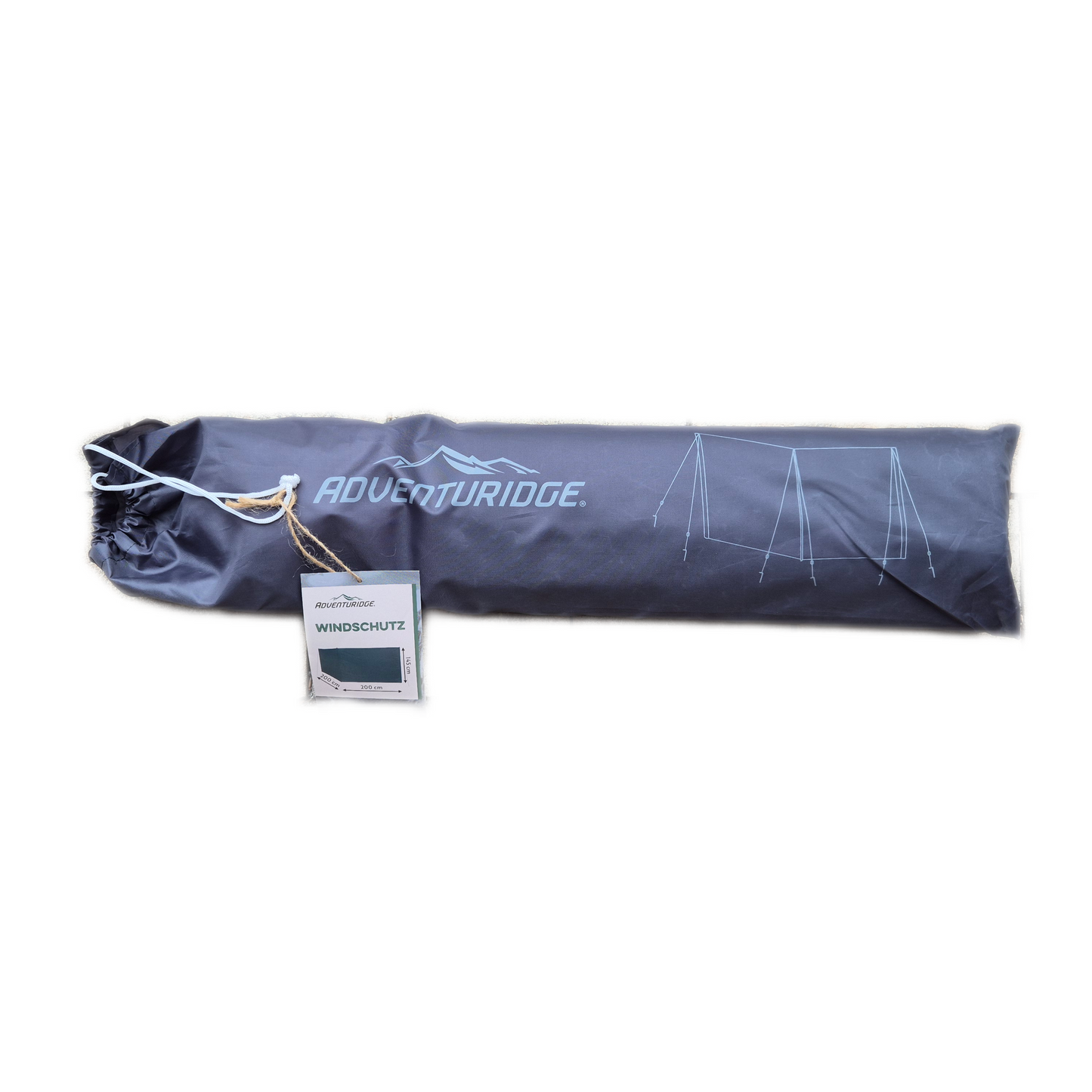 Windschutz Sonnenschutz 400 x 145 cm Sichtschutz Camping/Garten