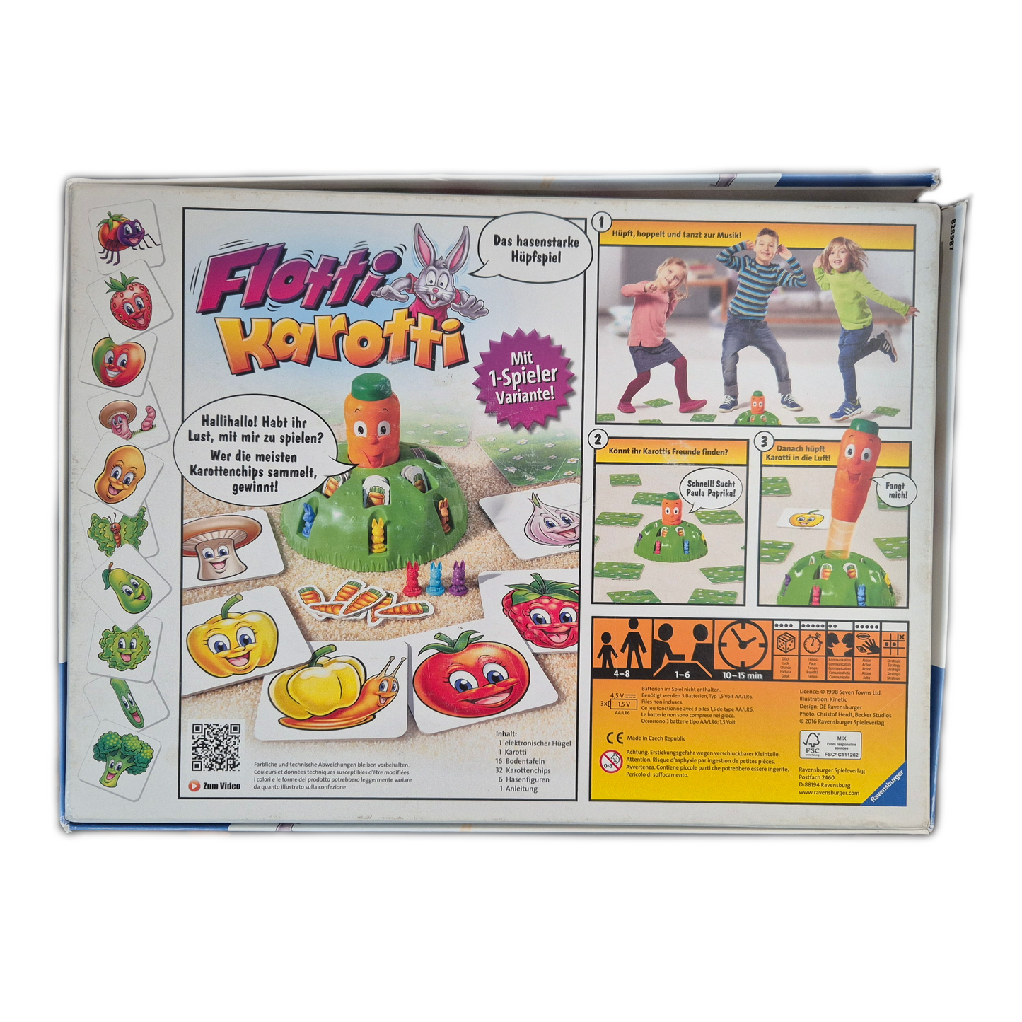 Ravensburger Flotti Karotti - Das hasenstarke Hüpfspiel