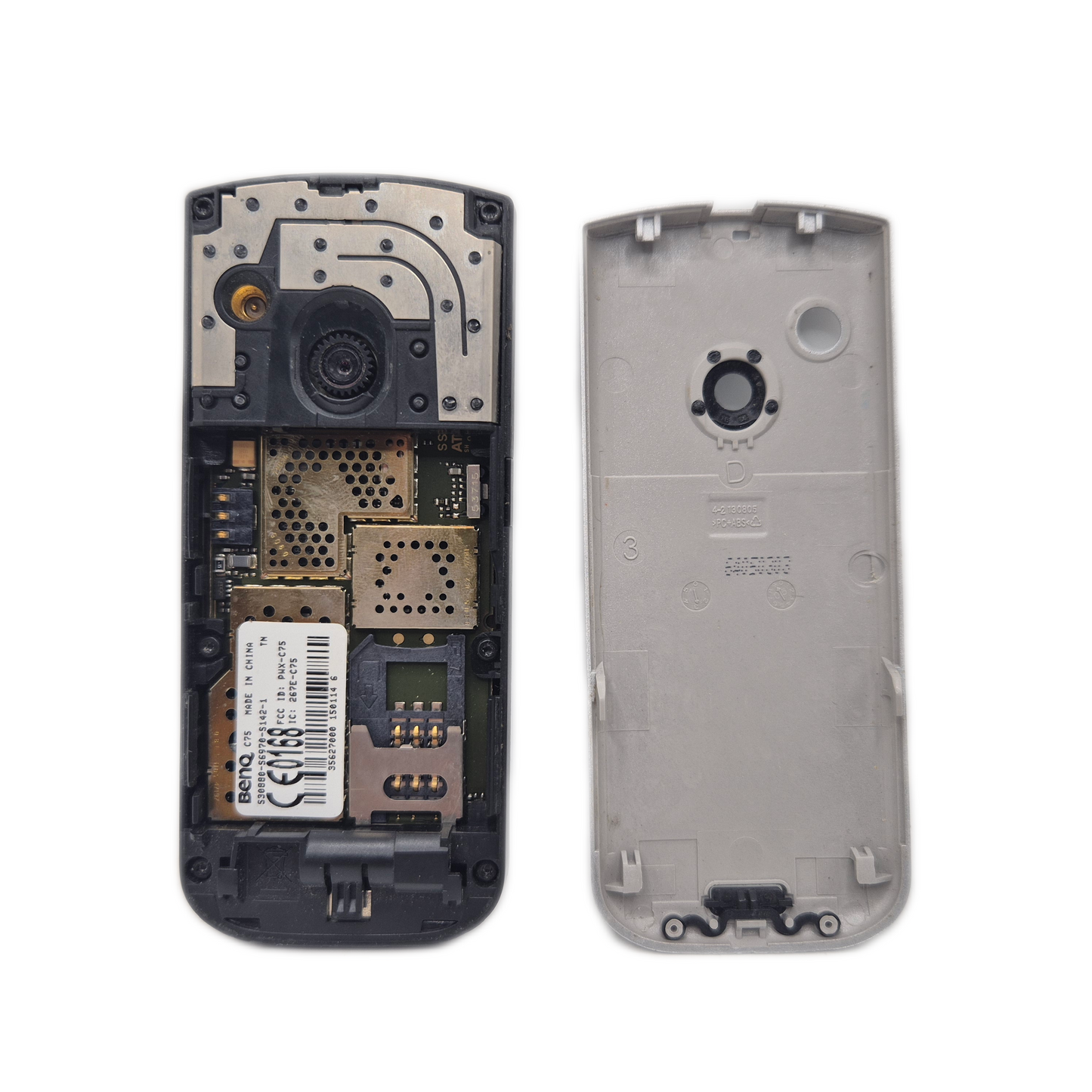 Siemens C75 silber Handy - ungetestet ohne Akku