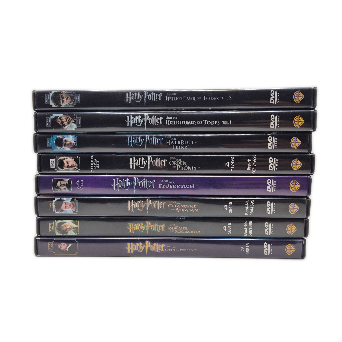 Harry Potter Komplett 1-8 - DVD