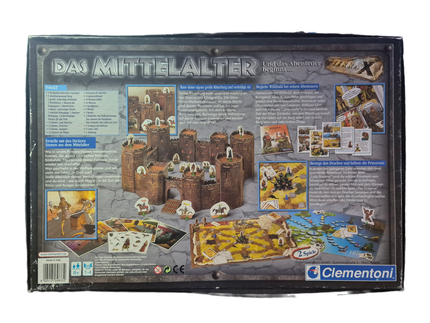 Das Mittelalter - Und das Abenteuer beginnt - Clementoni