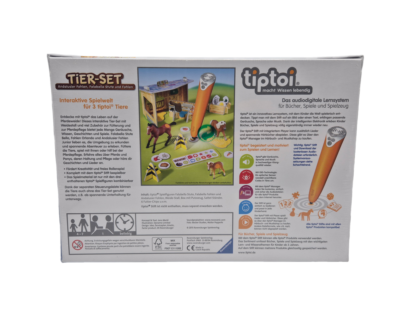 Tiptoi - Tier-Set Fohlen Falabella Ravensburger