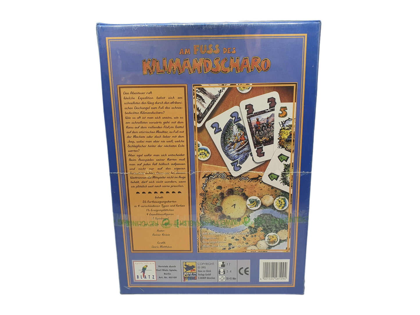 Am Fuss des Kilimandscharo - Hans im Glück Junior - Reiner Knizia - NEU & OVP