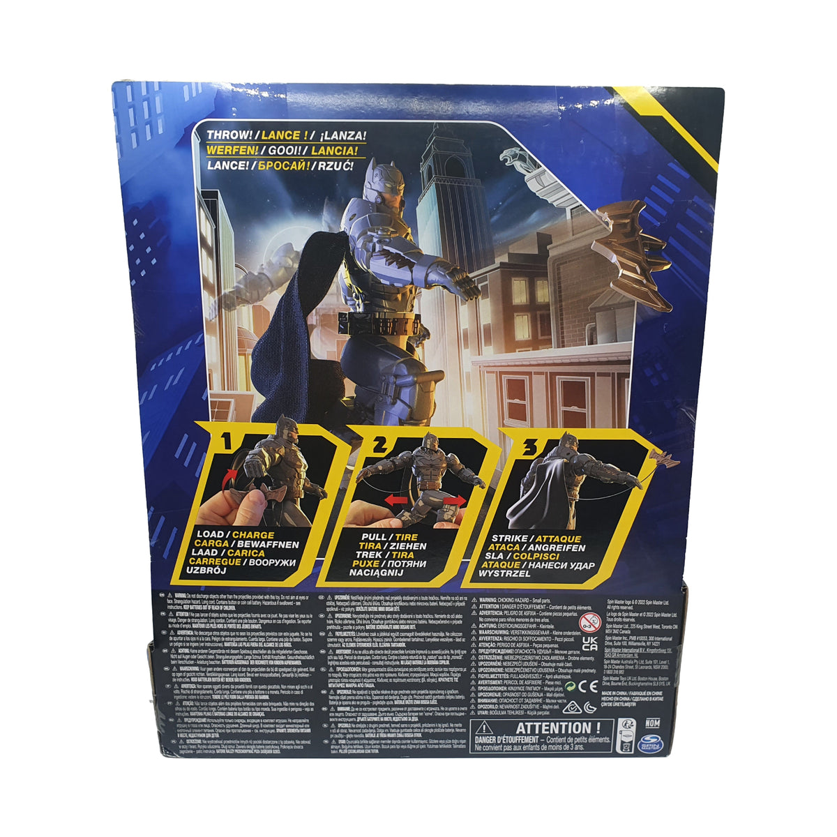 Batman 30 cm Deluxe-Actionfigur mit Schlag- und Wurffunktion - Spin Master