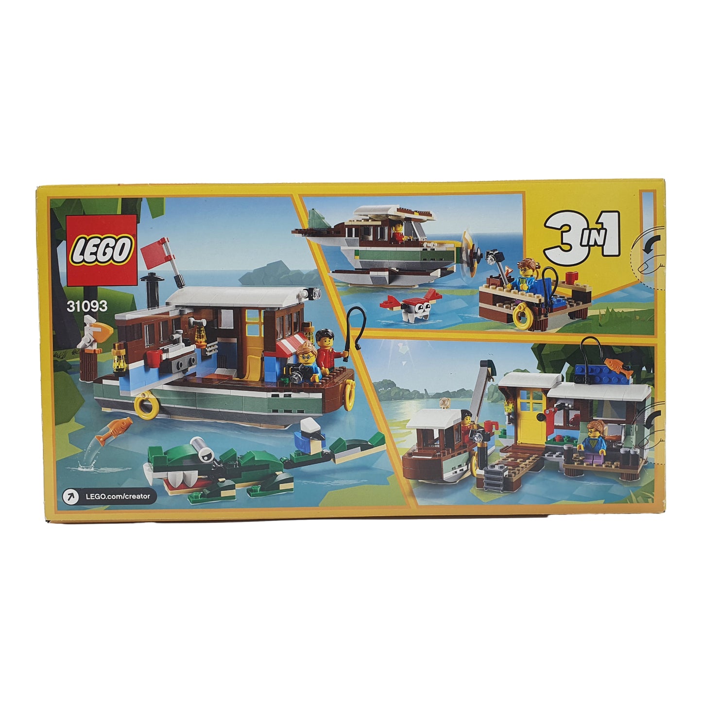 Lego 31093 - Hausboot – Creator 3in1