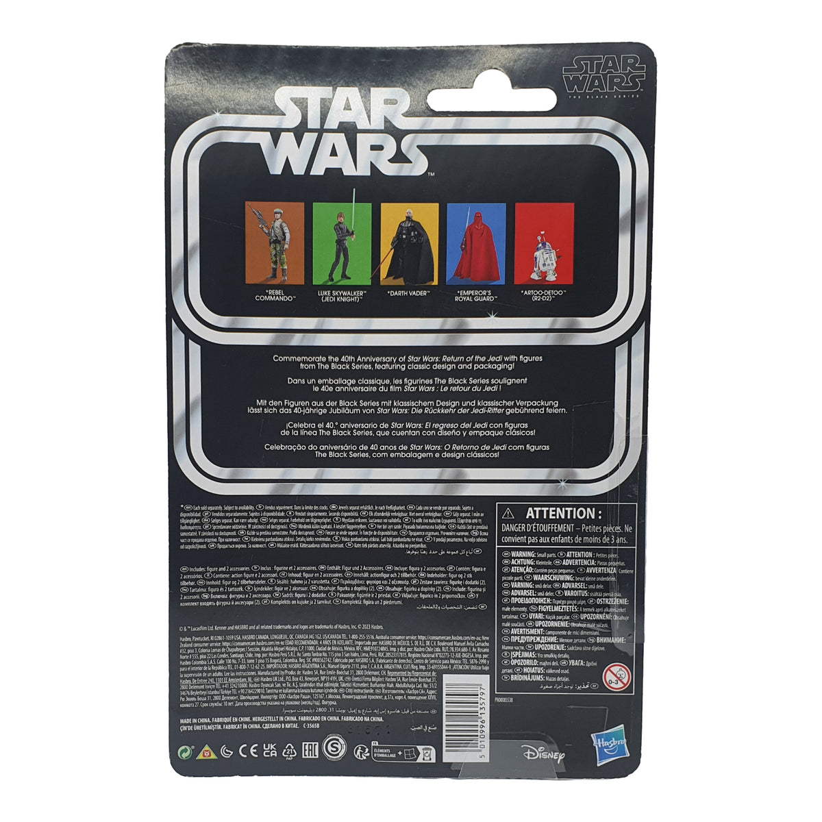 Star Wars Black Series 40th Anniversary Actionfigur Luke Skywalker 15cm