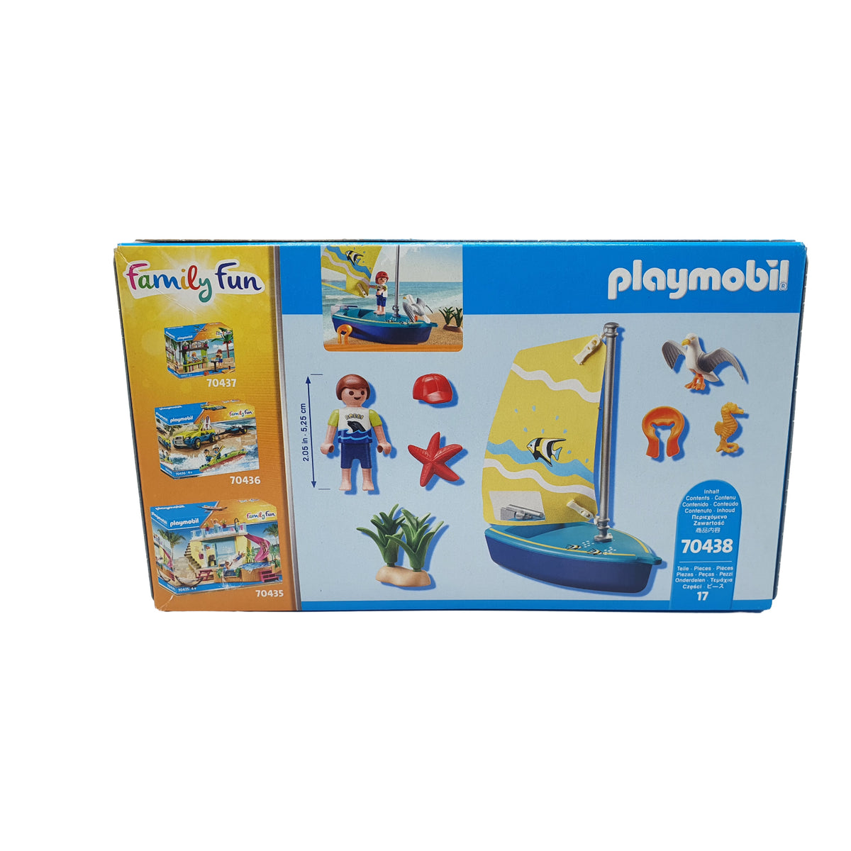PLAYMOBIL 70438 Family Fun Segeljolle Neu