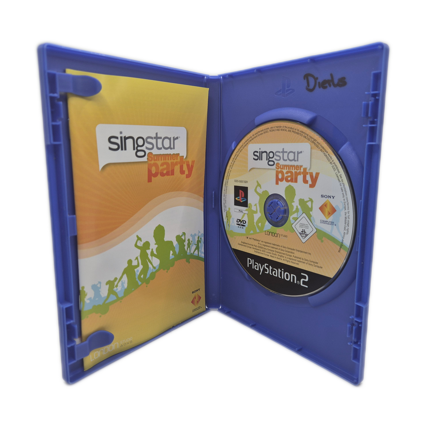 Singstar Summer Party, Hottest Hits, Pop Hits mit 2 Microfone - PlayStation 2