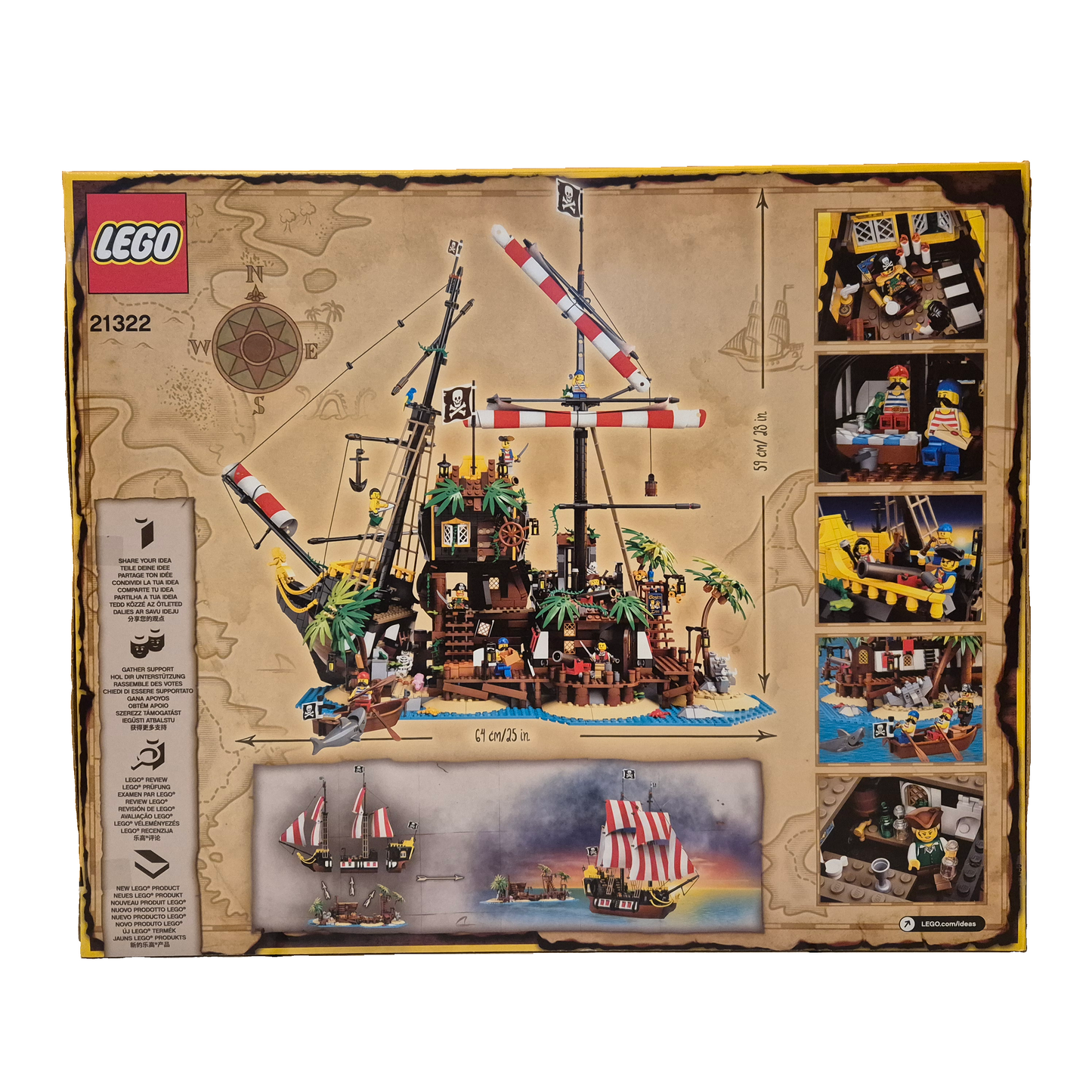 Lego 21322 - Piraten der Barracuda-Bucht – Ideas