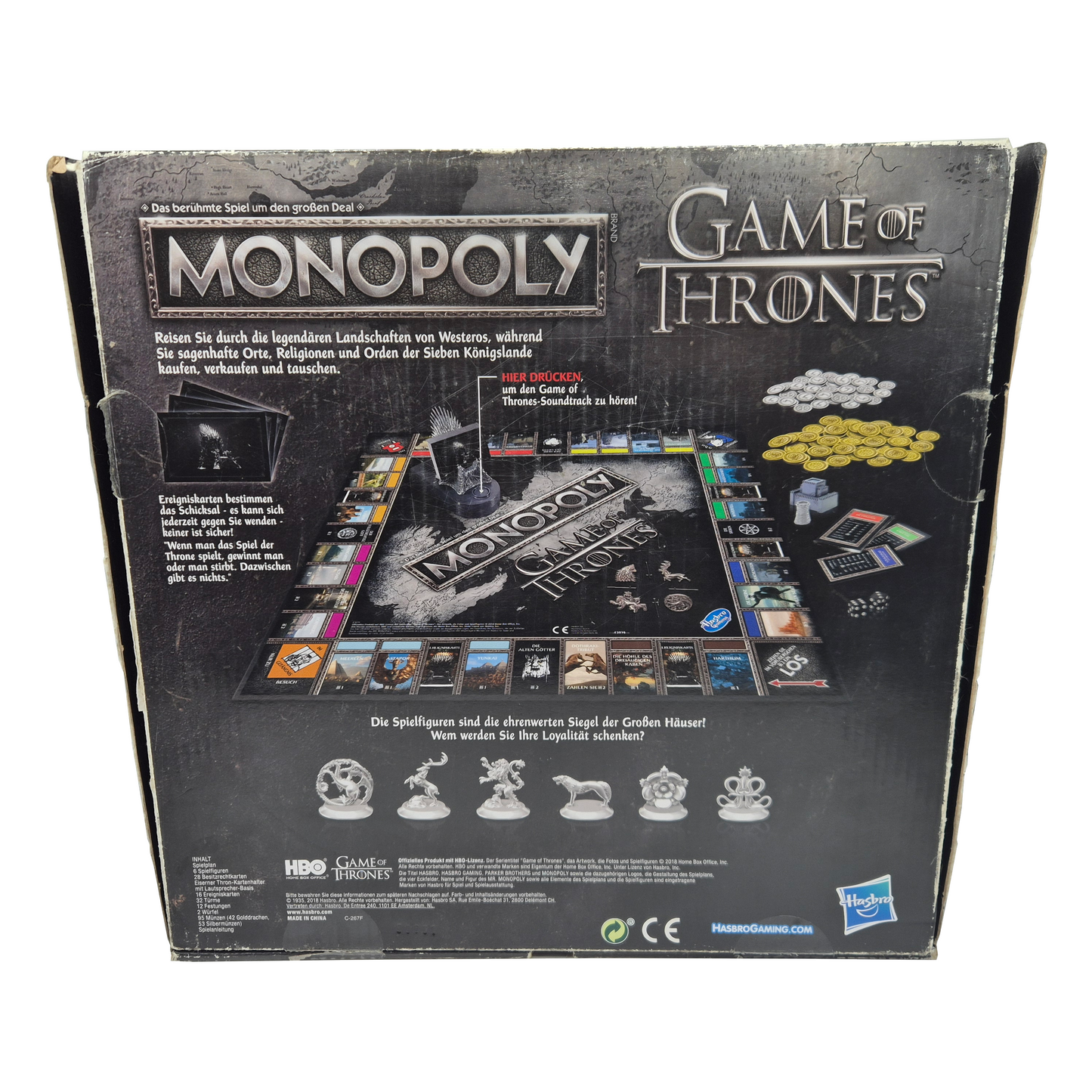 Monopoly Game of Thrones - Hasbro