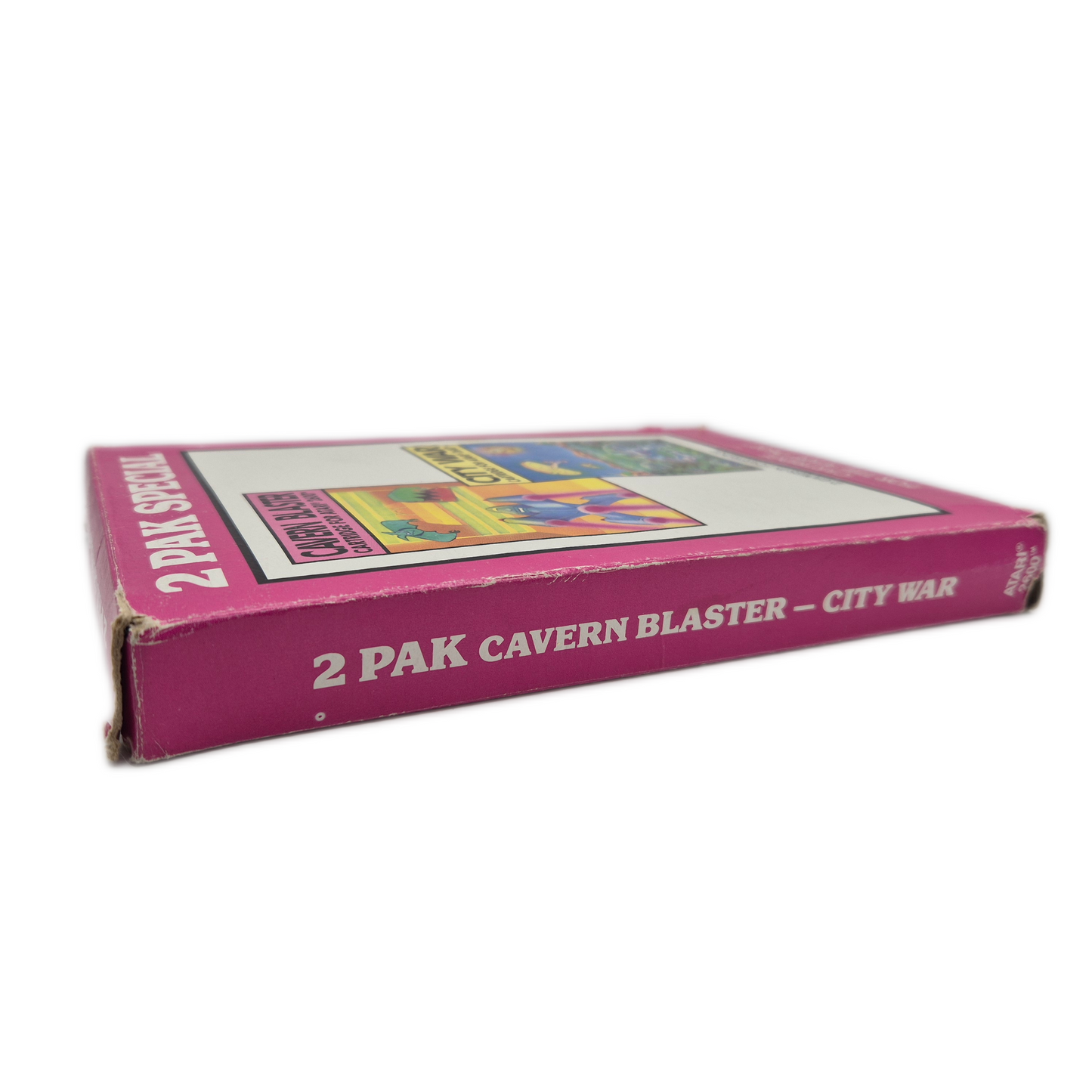 Cavern Blaster & City War – 2 Pak – Atari 2600 + OVP