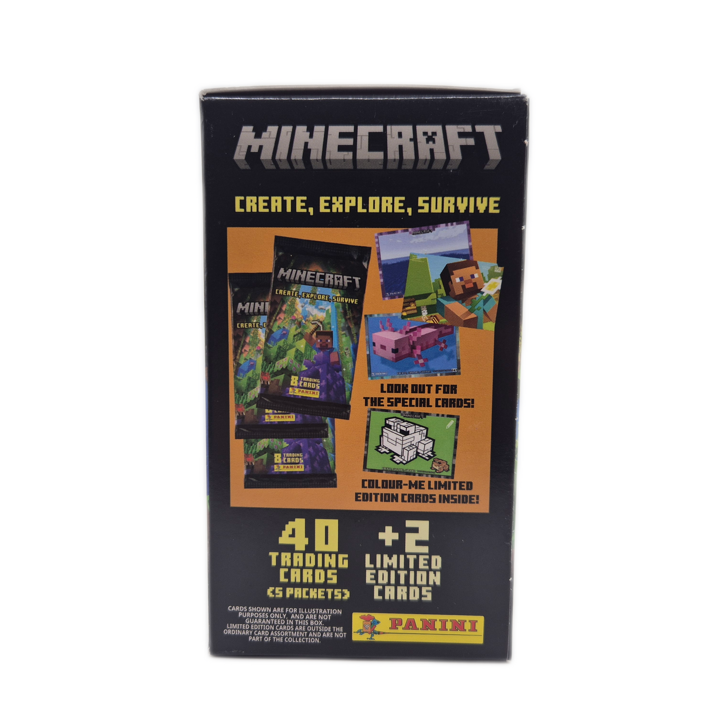 Panini Minecraft Create Explore Survive 40 Trading Cards 2023
