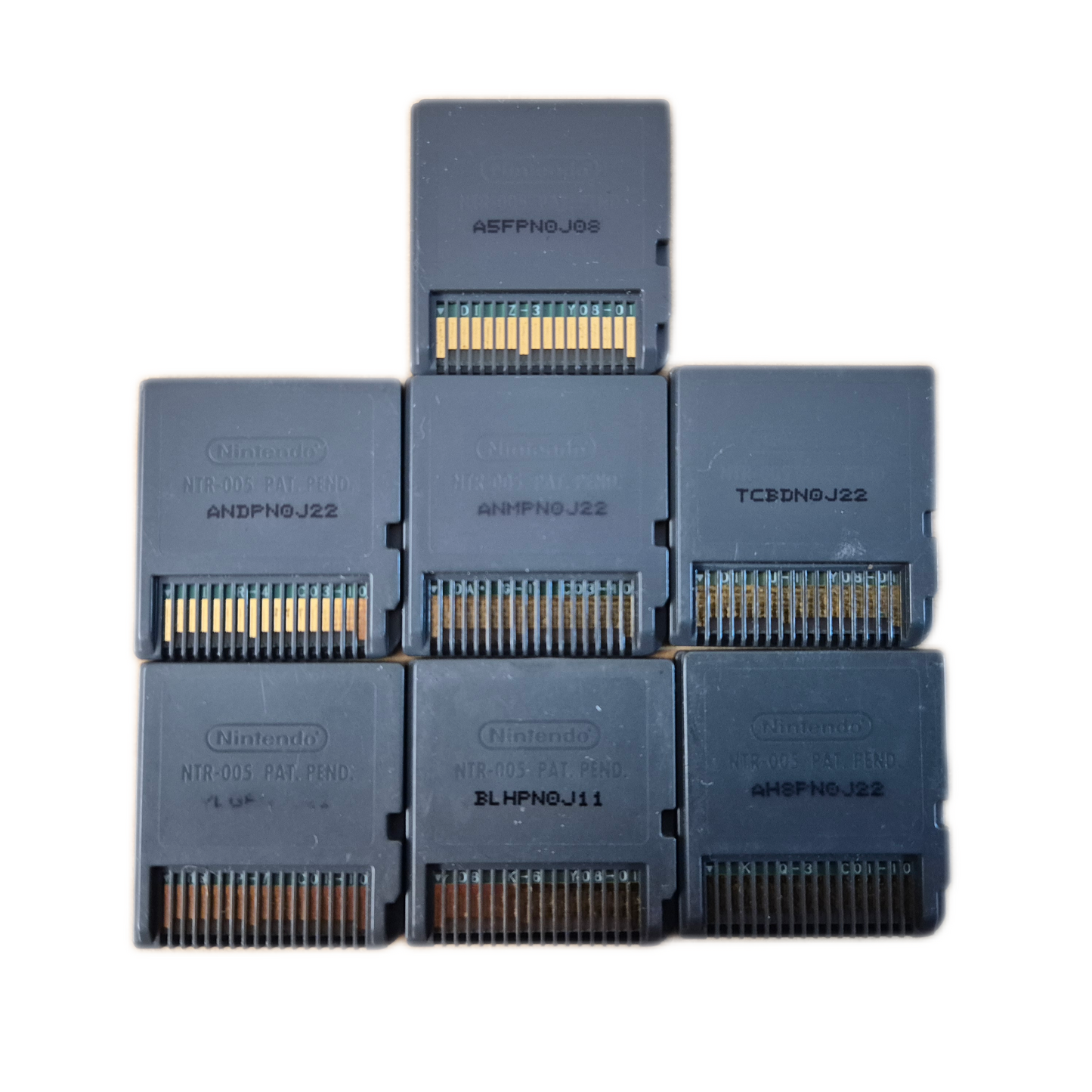 Nintendo DS Lite Schwarz Konsole + 7 Spiele – Gebraucht