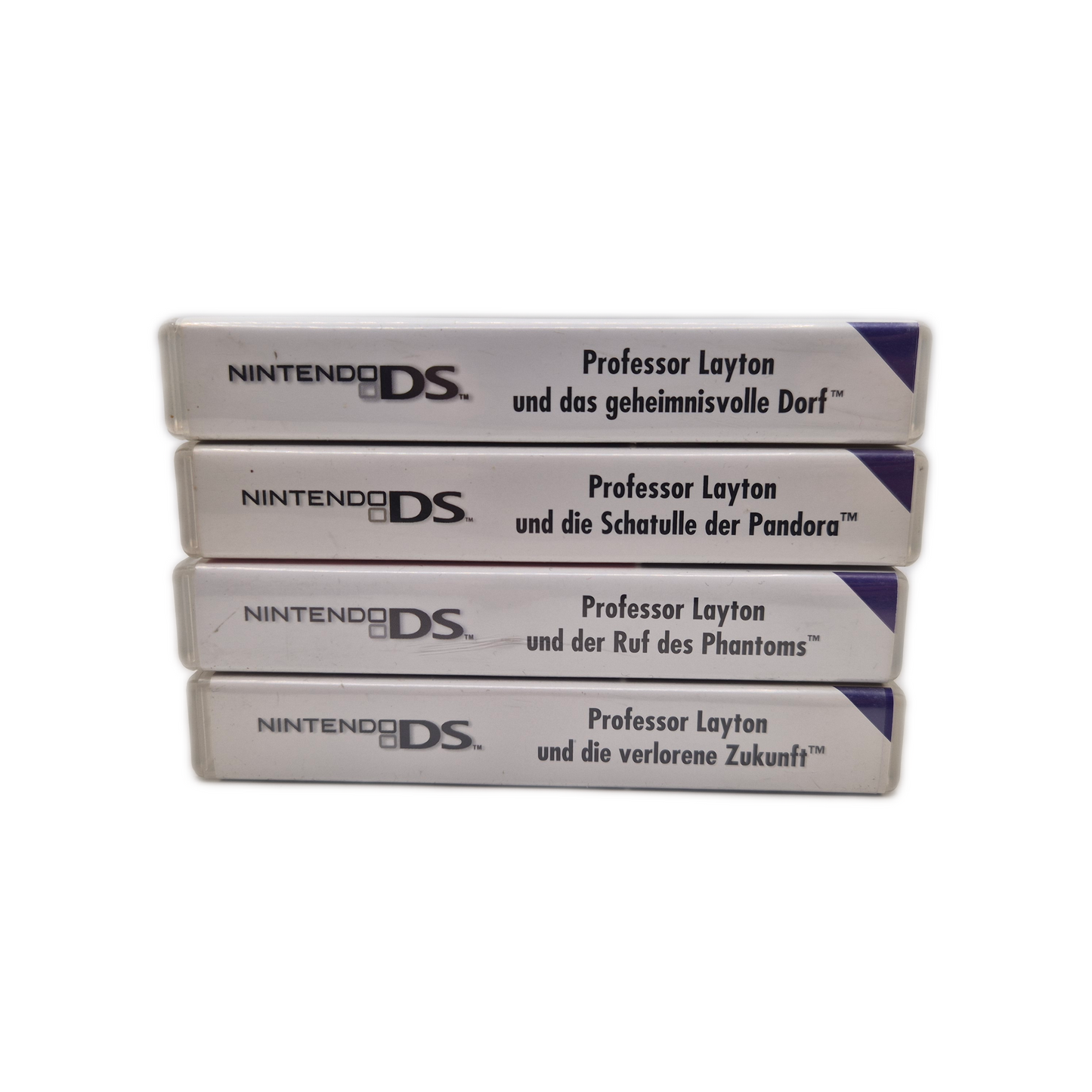 4x Professor Layton - Nintendo DS Spiele