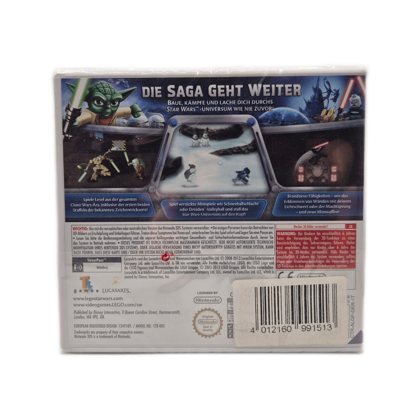 Lego Star Wars III - The Clone Wars - Nintendo 3DS - NEU