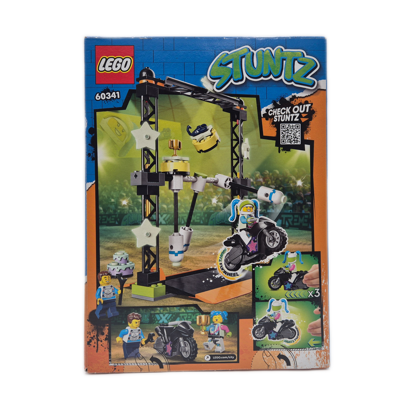 Lego 60341 - Umstoß-Stuntchallenge – City