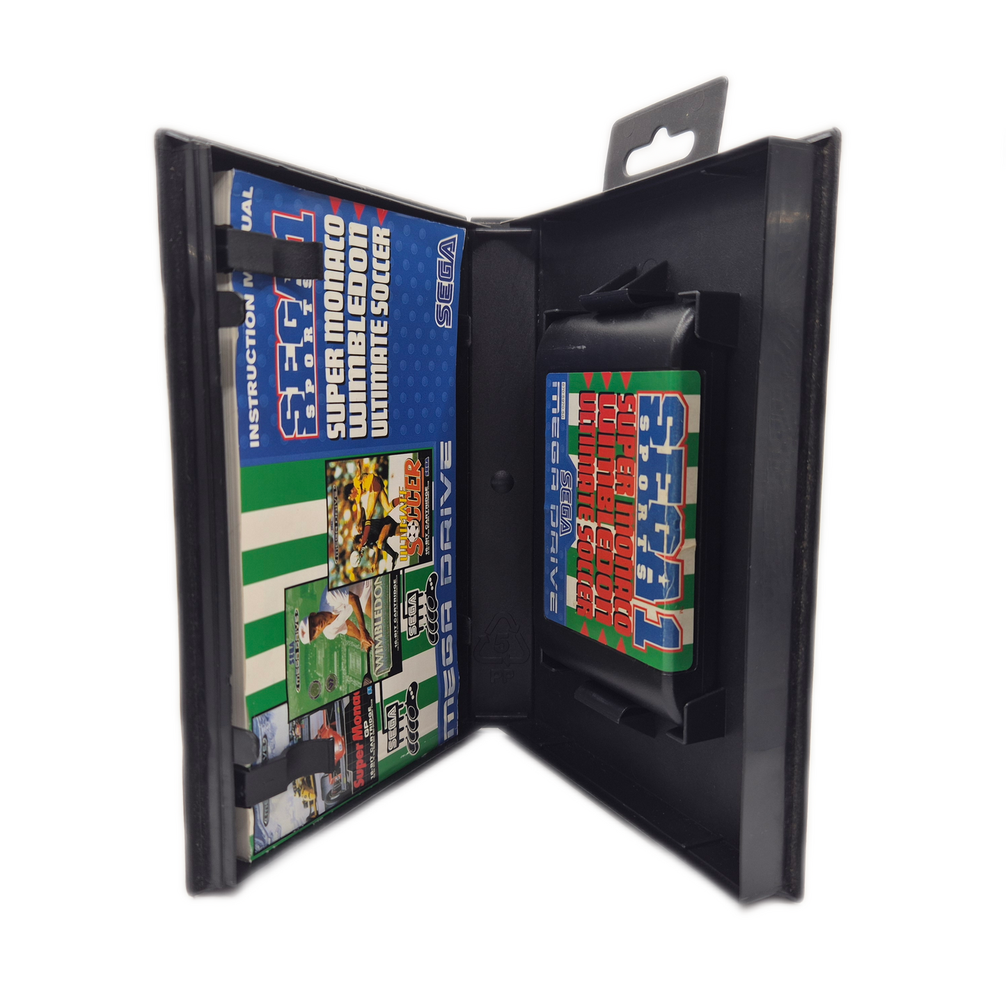 Super Monaco Wimbledom Ultimate Soccer – Sega Mega Drive Spiel