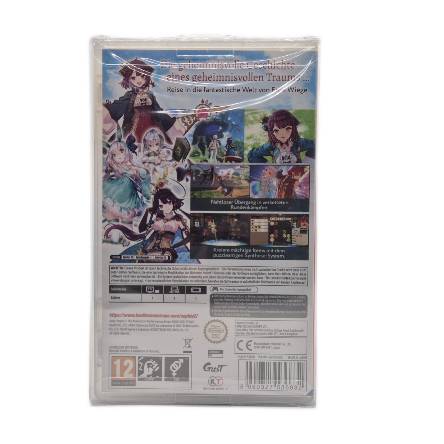 Atelier Sophie 2 The Alchemist Mysterious Dream - Nintendo Switch - NEU