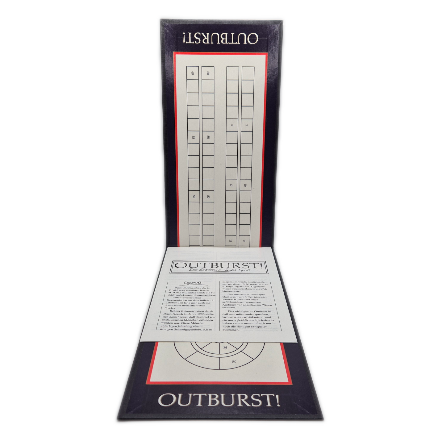Parker Outburst! Das explosive Tempo Spiel Gesellschaftsspiel 1992