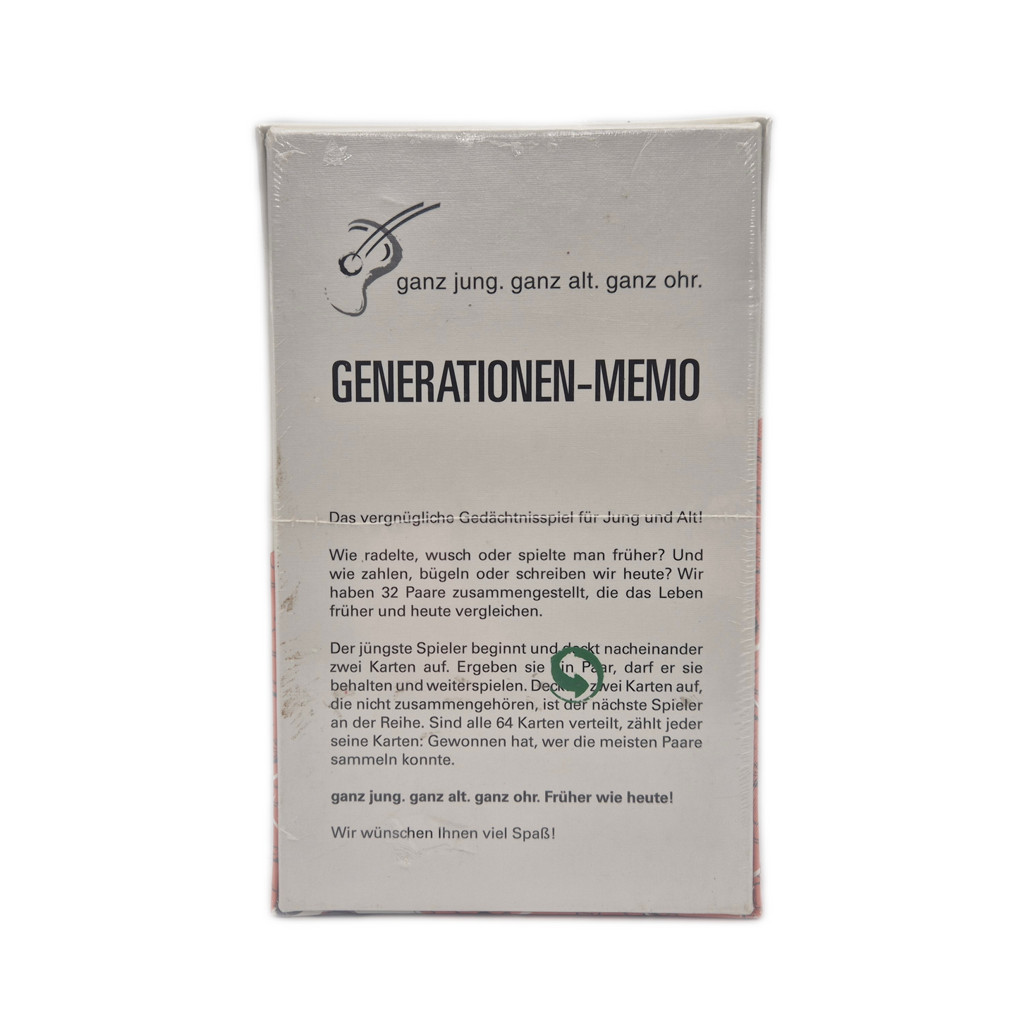 Generationen Memo - Leben früher und heute Memory