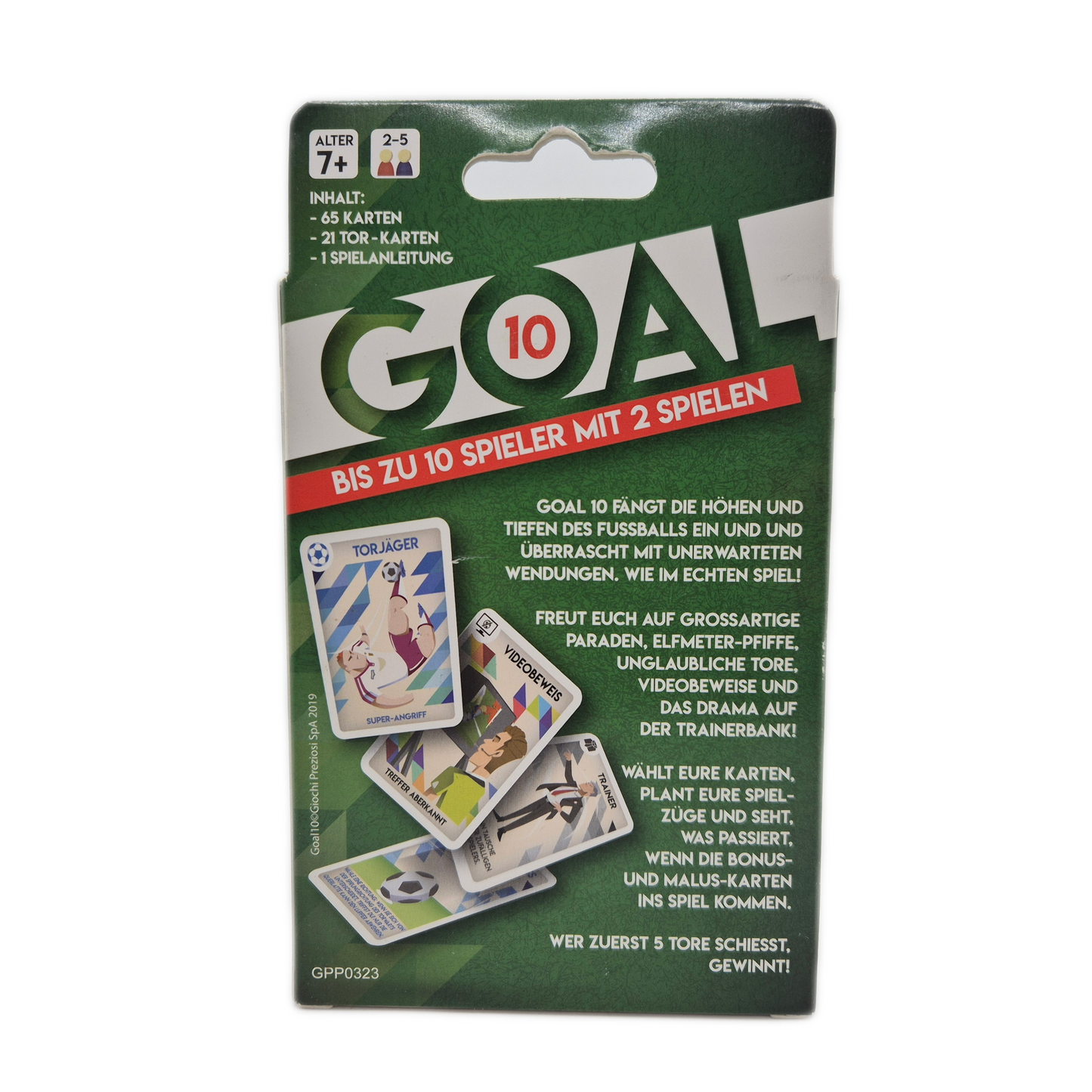 GOAL 10 Das Fussball Kartenspiel für wahre Torjäger