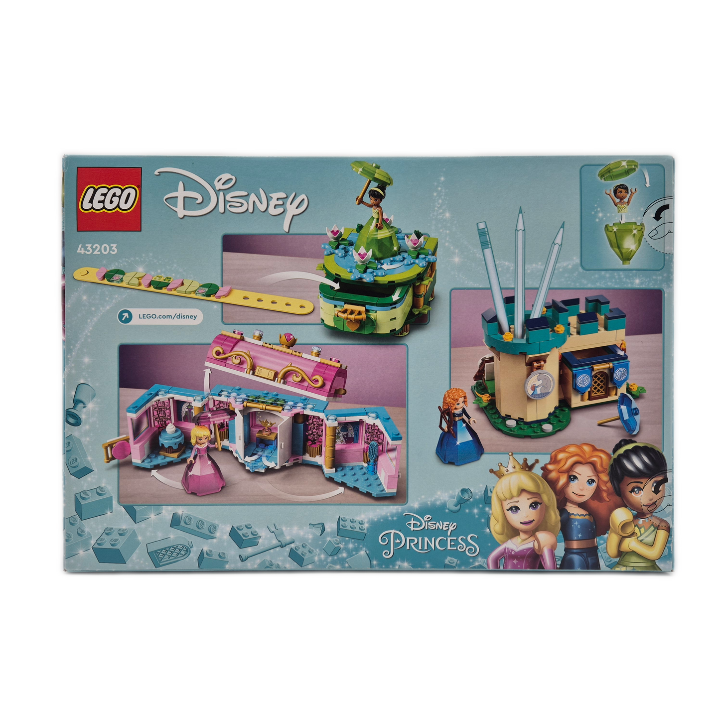 Lego 43203 - Auroras, Meridas und Tinas Zauberwelt – Disney