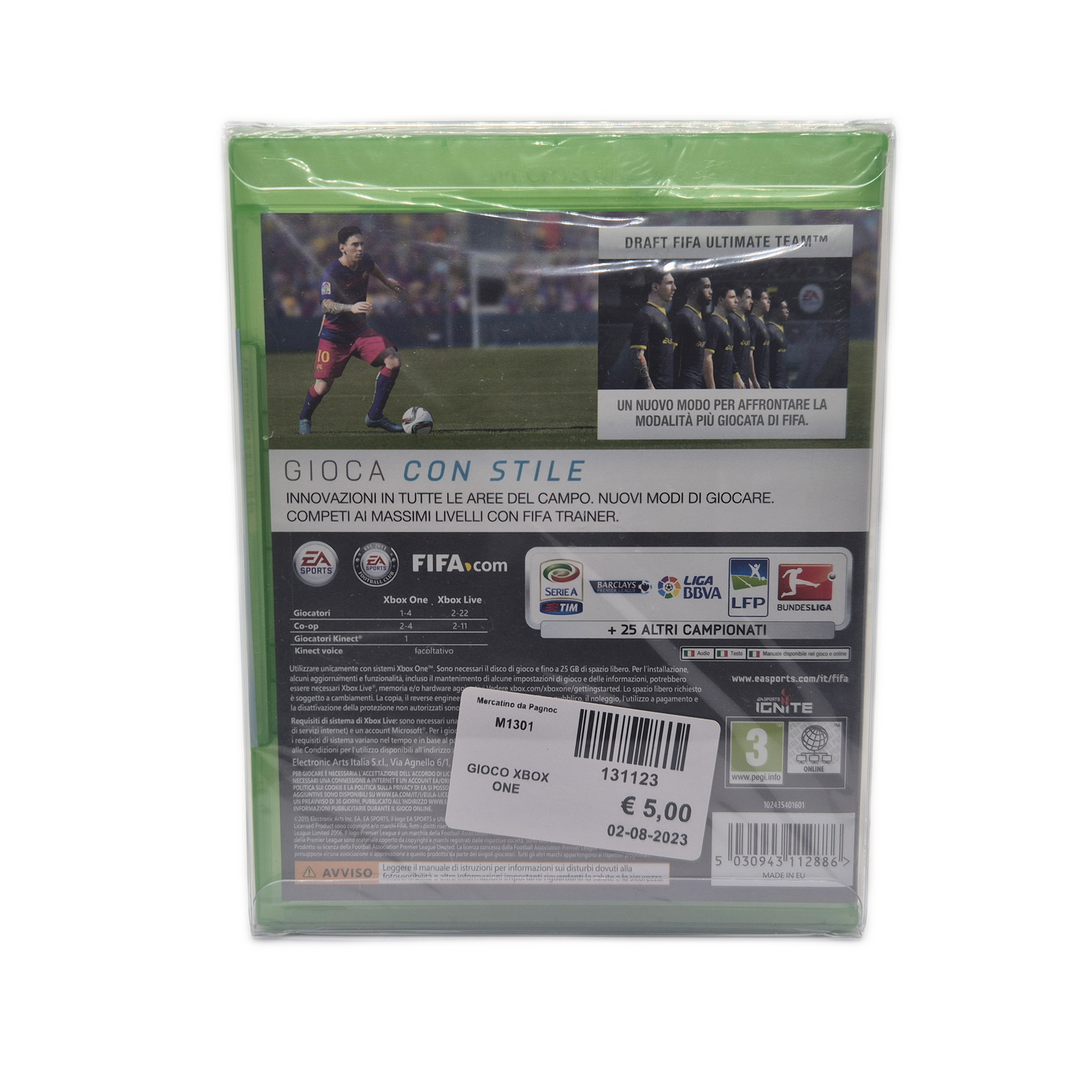 FIFA 16/2016 (italienisch) - Microsoft Xbox One - NEU
