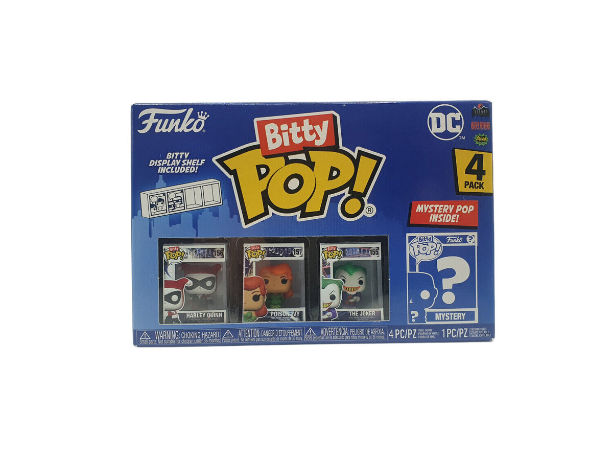 Funko Bitty Pop! DC Batman Batgirl Joker Mini-Figur 2.2cm DC Comics Display NEU