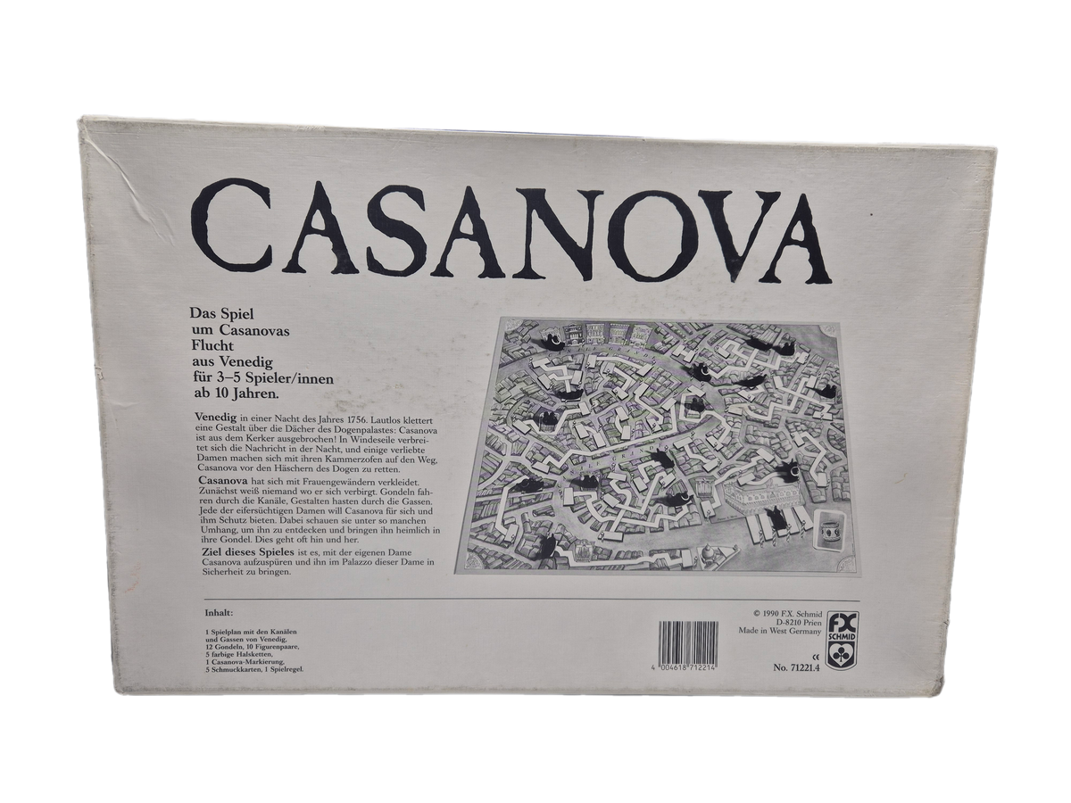 Casanova Die heimliche Flucht aus Venedig - Schmid - vollständig