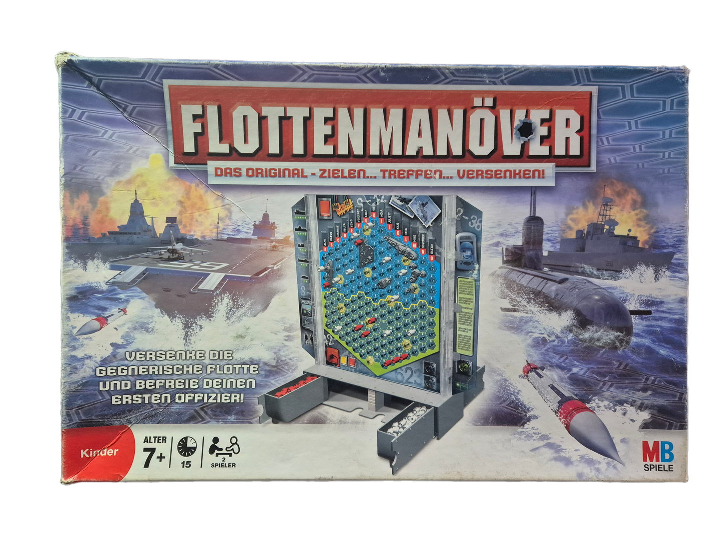 Flottenmanöver Das Original Strategiespiel - MB Spiele - vollständig
