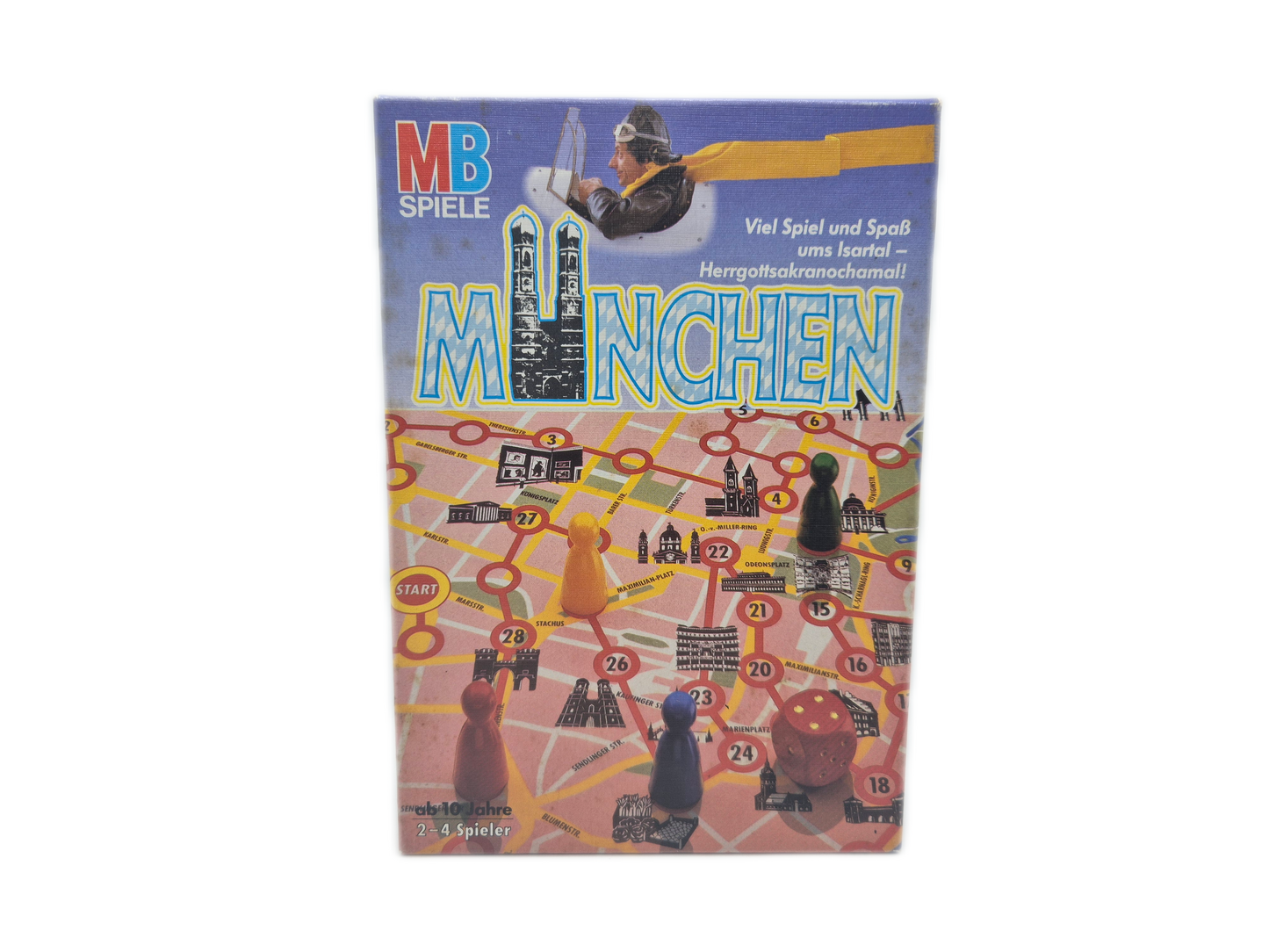 Brettspiel MB Spiele München 1987 Rarität Gesellschaftsspiele