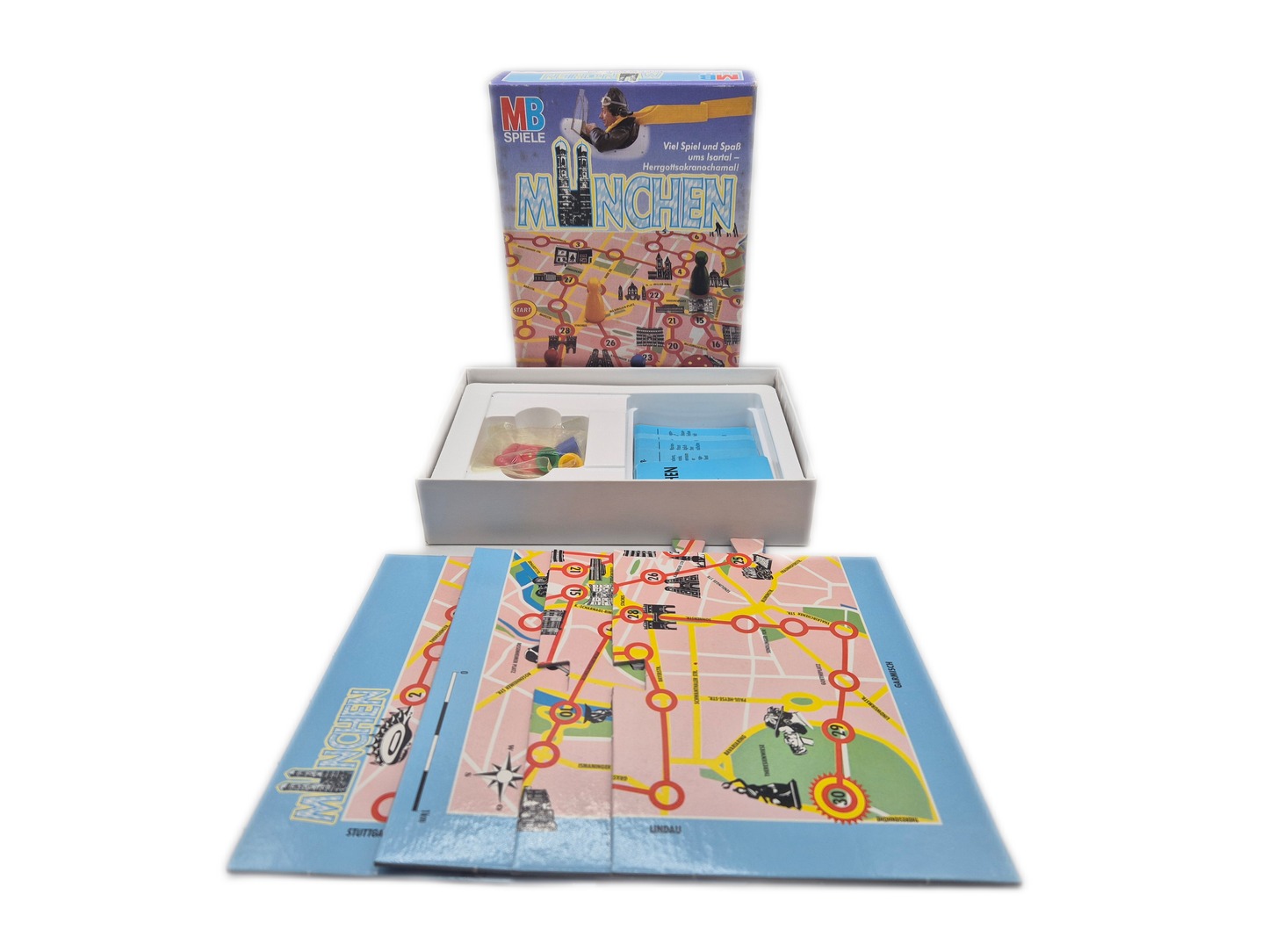Brettspiel MB Spiele München 1987 Rarität Gesellschaftsspiele
