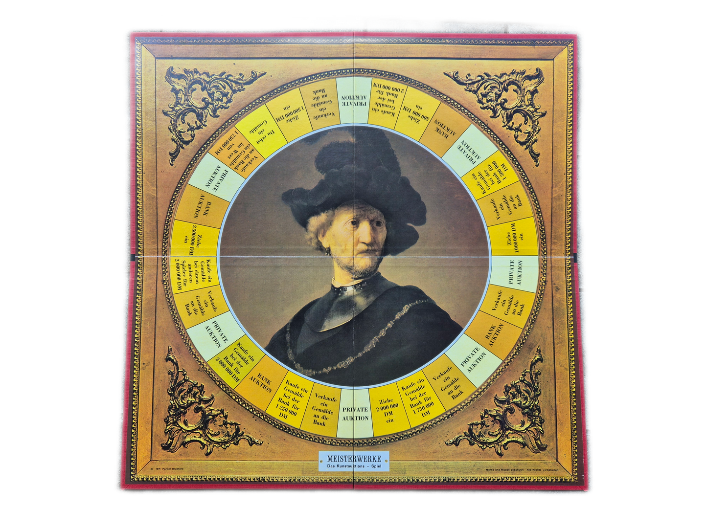 Parker – Meisterwerke Das Kunstauktions Spiel - 1 Karte fehlt