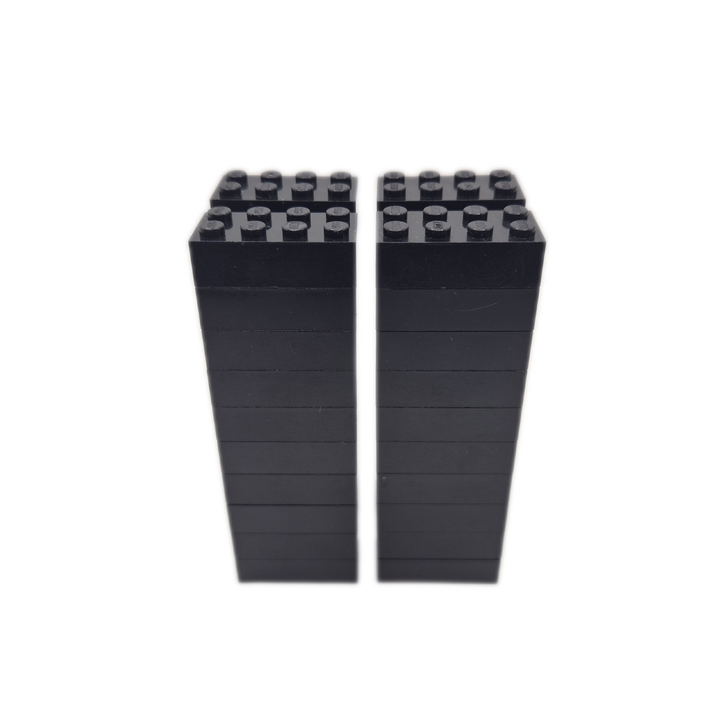 LEGO 40x Grundbausteine 2x4 Standard Steine Basic gebraucht / gewaschen
