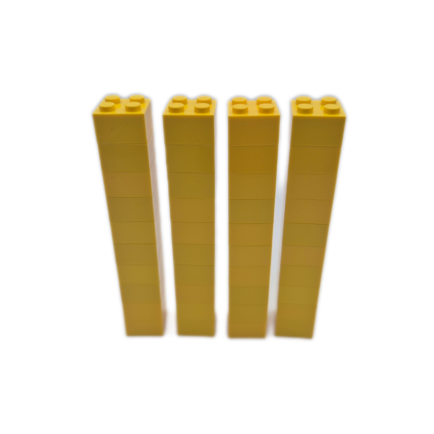 LEGO 40x Grundbausteine 2x2 Standard Steine Basic gebraucht / gewaschen
