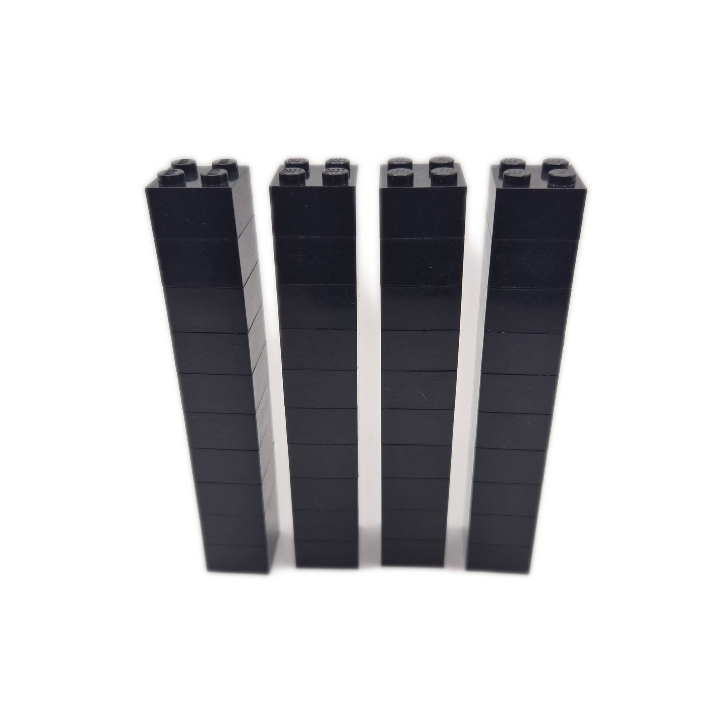 LEGO 40x Grundbausteine 2x2 Standard Steine Basic gebraucht / gewaschen