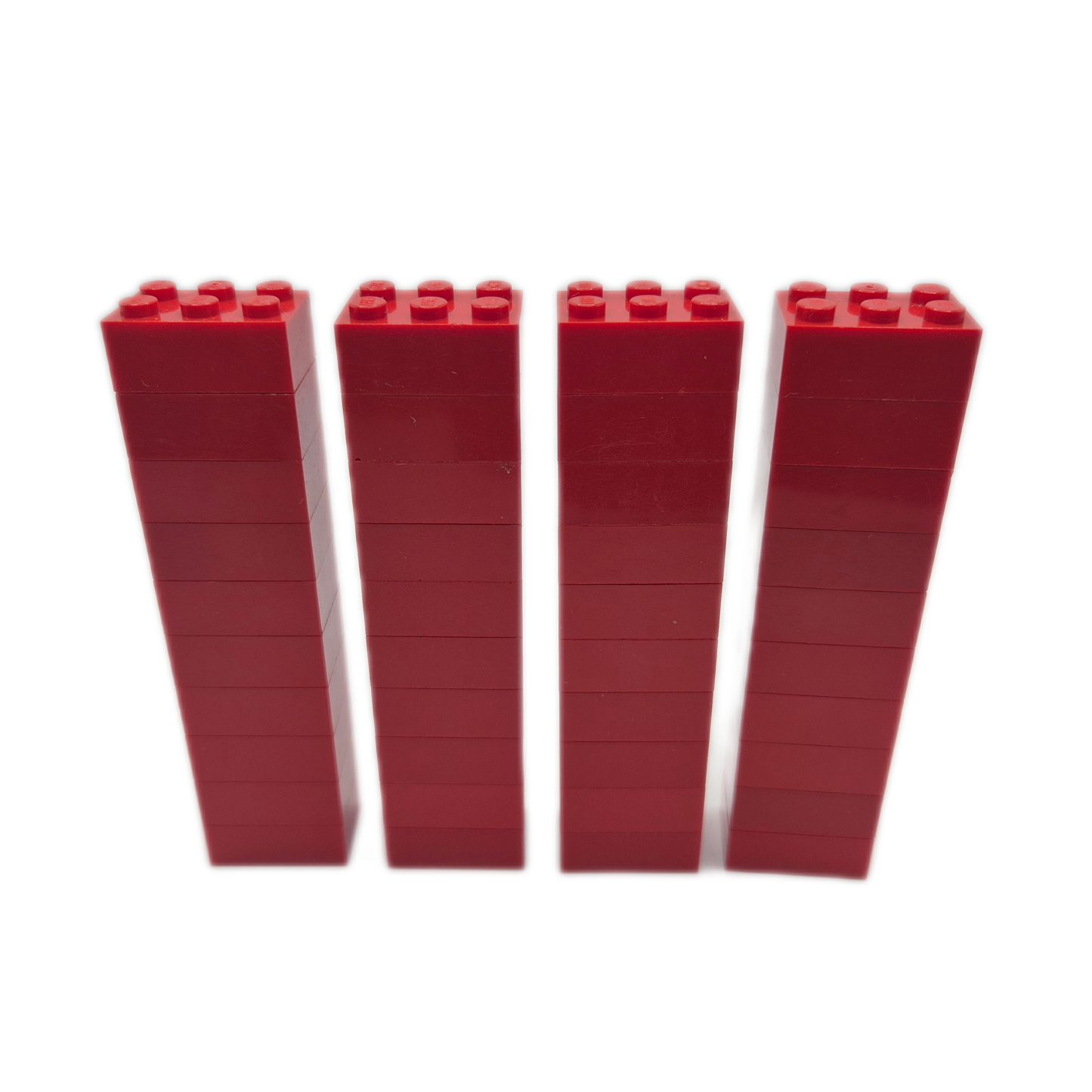LEGO 40x Grundbausteine 2x3 Standard Steine Basic gebraucht / gewaschen