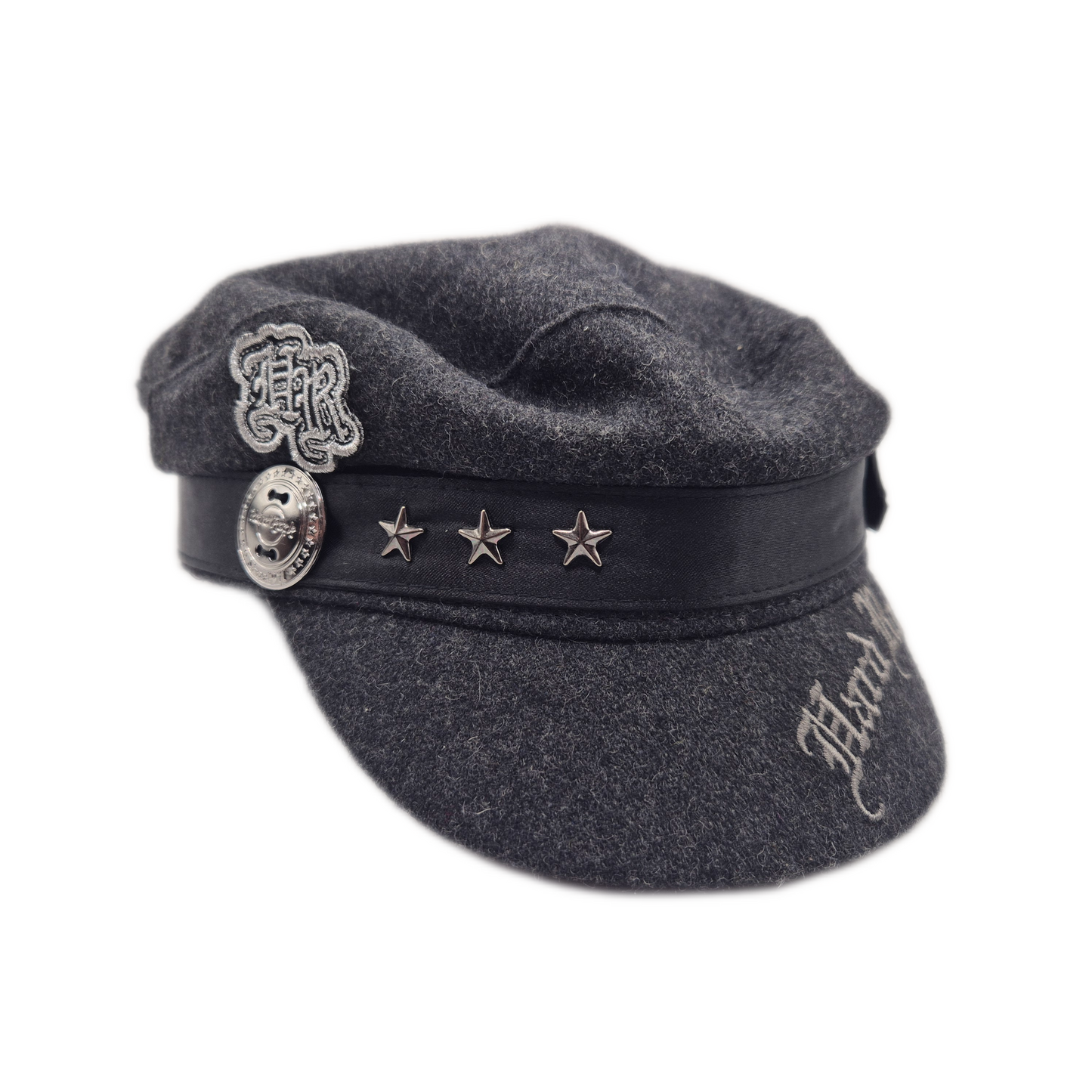 Hard Rock Cafe Authentic Hat All is one schwarz Biker Mütze Kappe