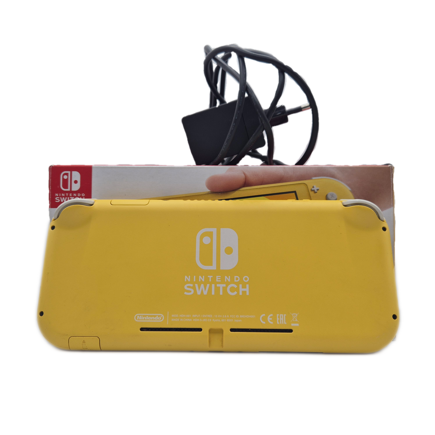 Nintendo Switch Lite Handheld-Spielekonsole - Gelb + Transport Tasche