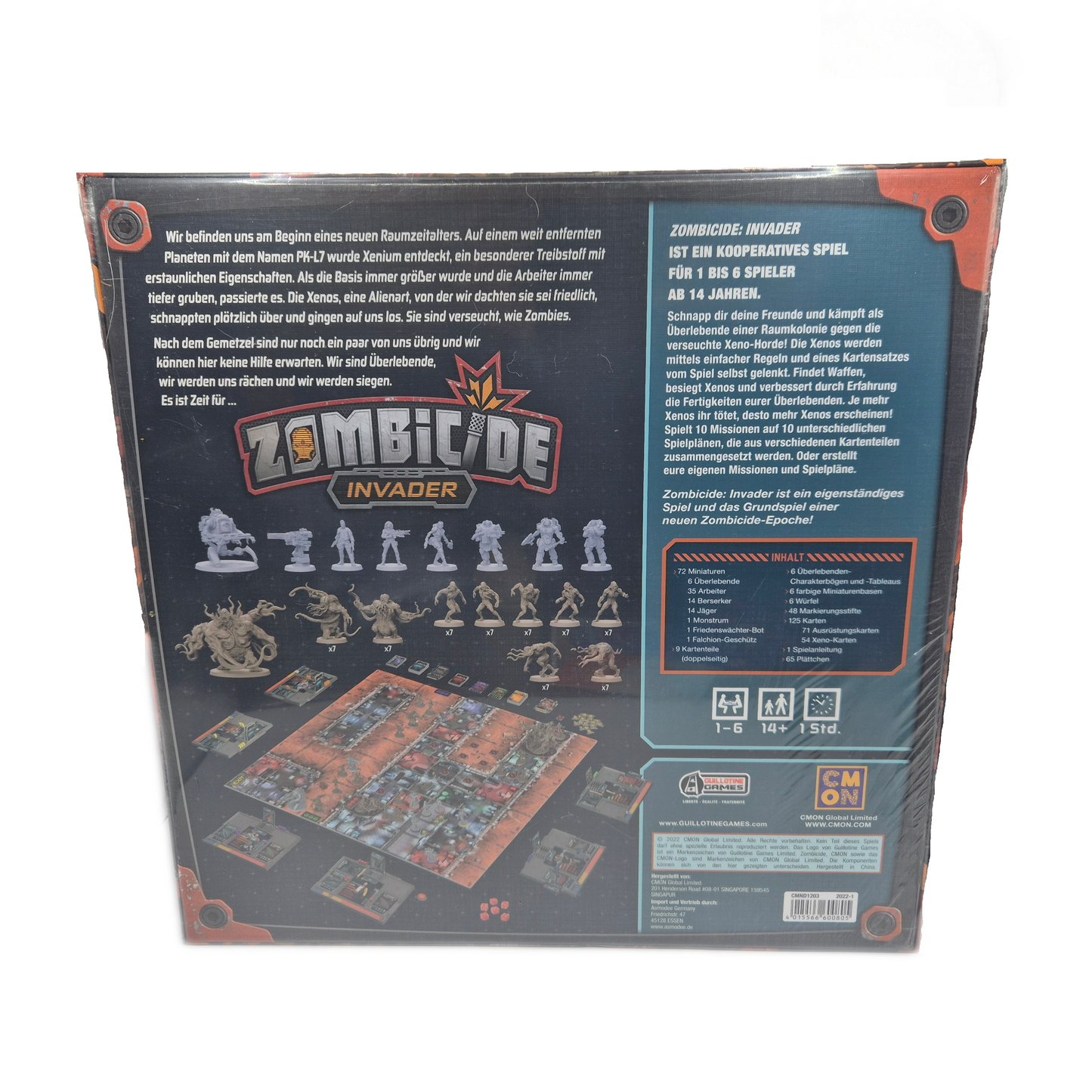CMON Zombicide Invader Grundspiel - Neu in Folie