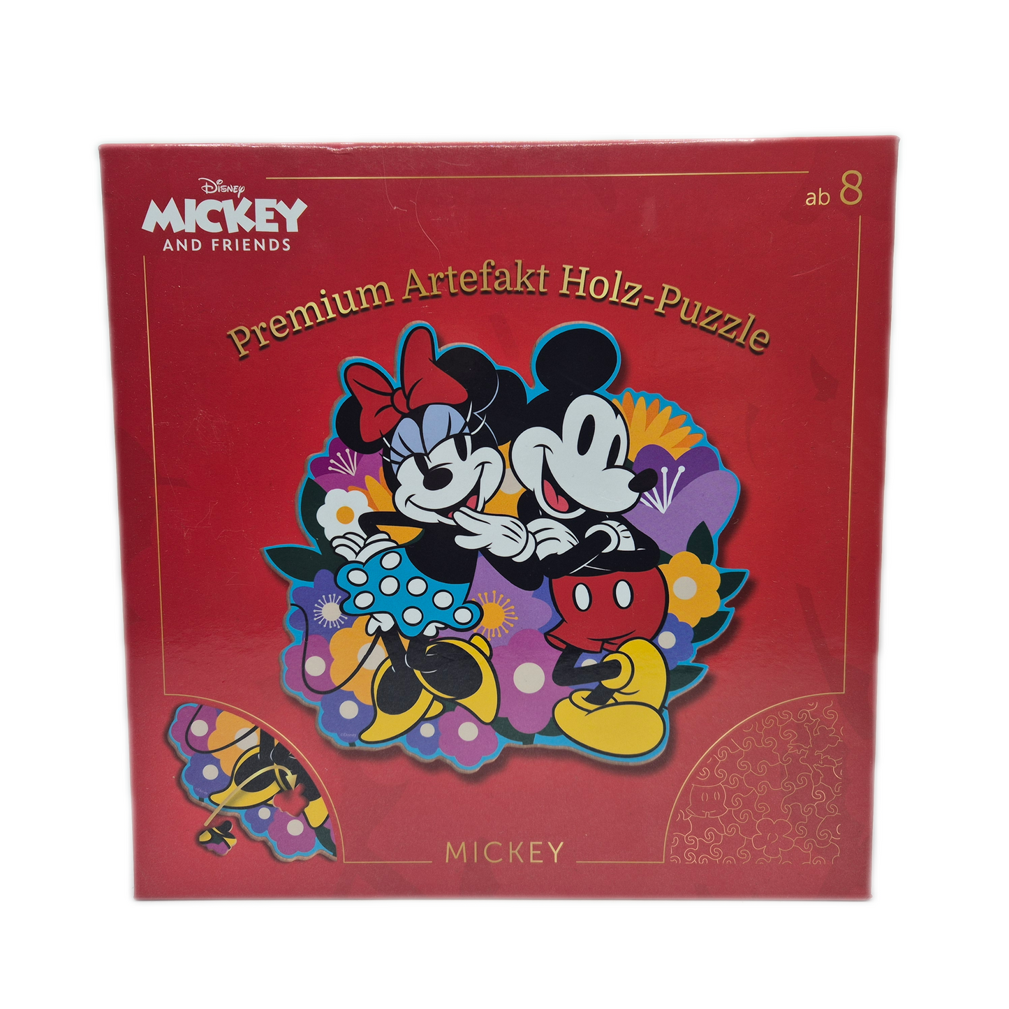 Premium Artefakt Holz - Puzzle "Mickey" - 182 Teile