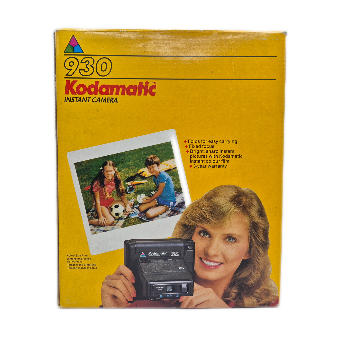 Kodak Kodamatic Sofortbildkamera Instant Camera 930