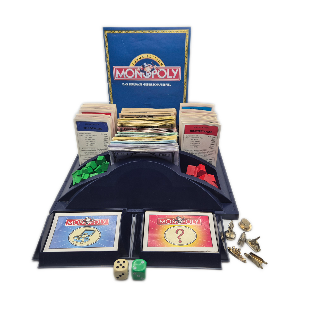 Monopoly Luxus Edition Parker - unvollständig